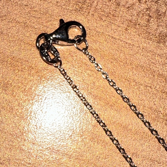 purple jade pendant with sterling silver chain by Jade of Yesteryear - Picture 9 of 12